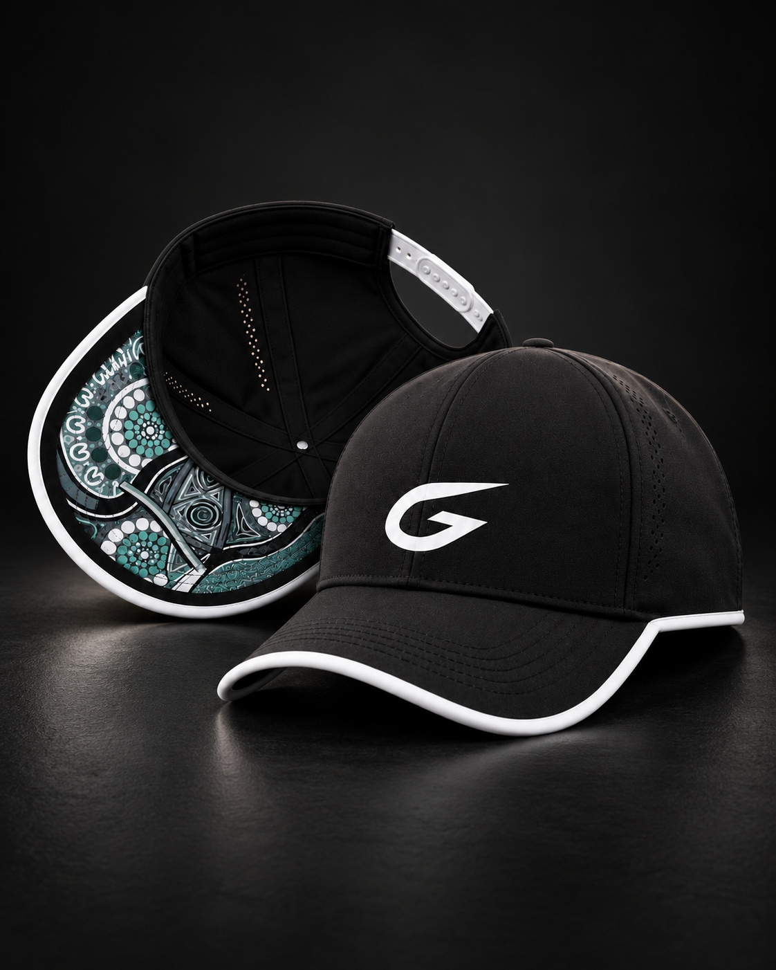 BLK/G Sports Cap