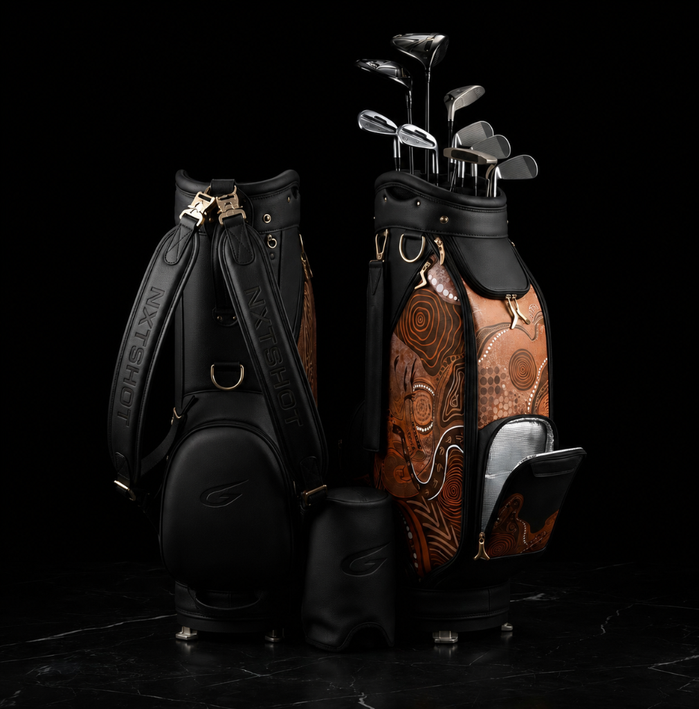 The Sacred Ground Golf Bag — full view