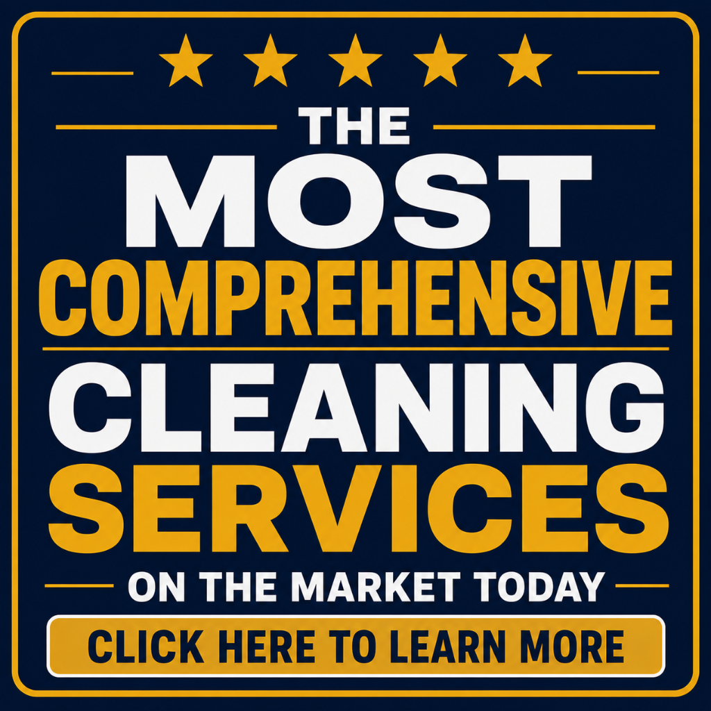The Most Comprehensive Cleaning Services on the Market