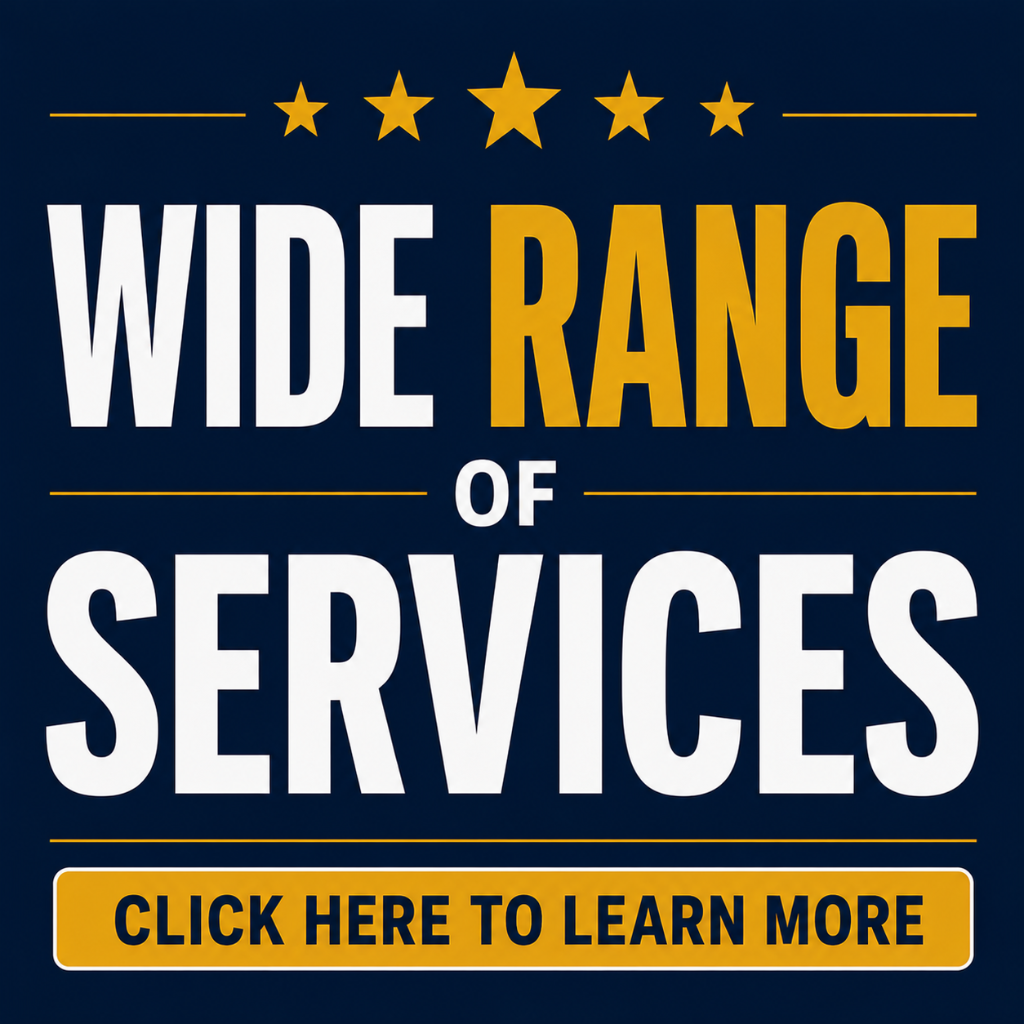 Wide Range of Services