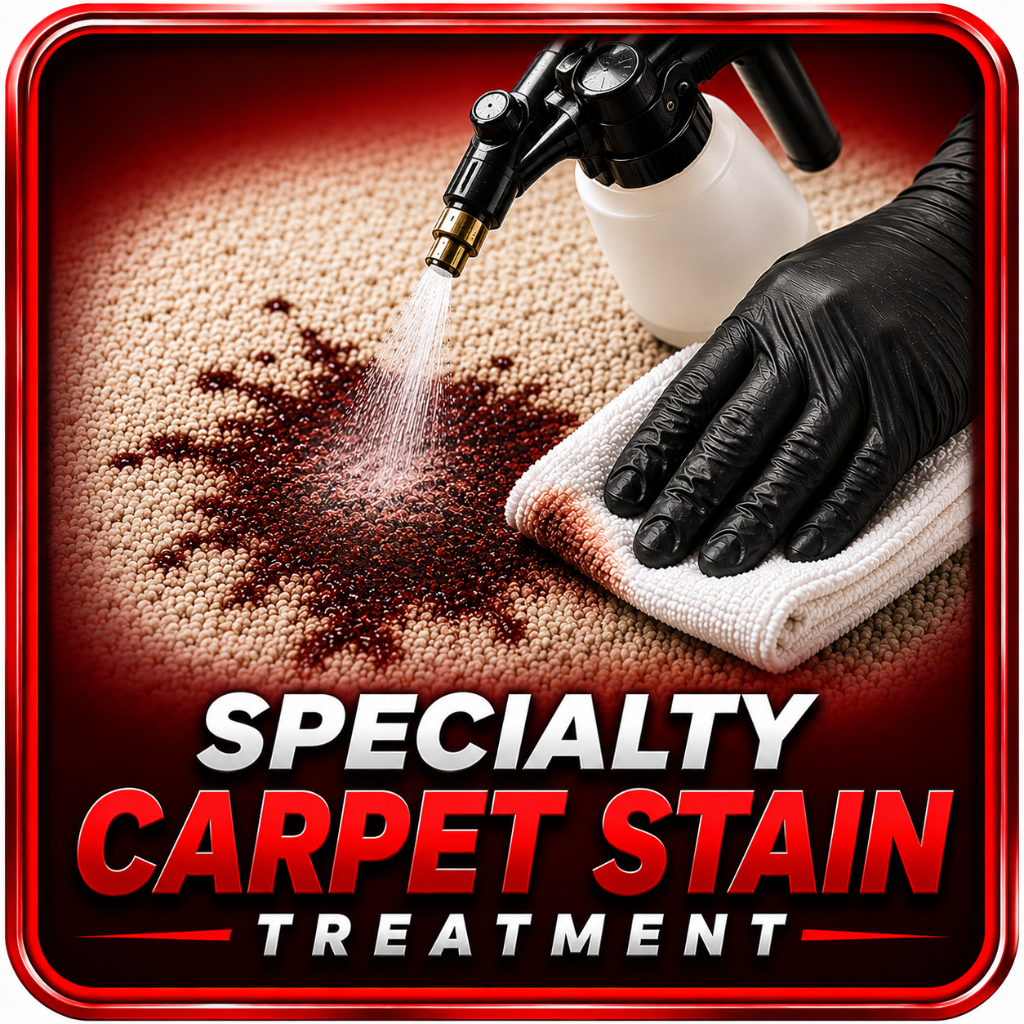 Specialty Carpet Stain Treatment