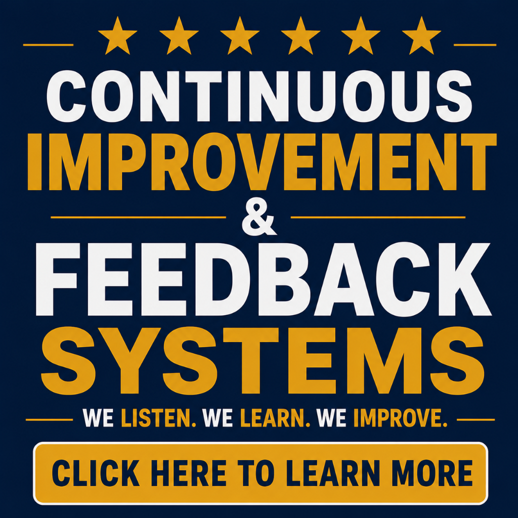 Continuous Improvement & Feedback Systems