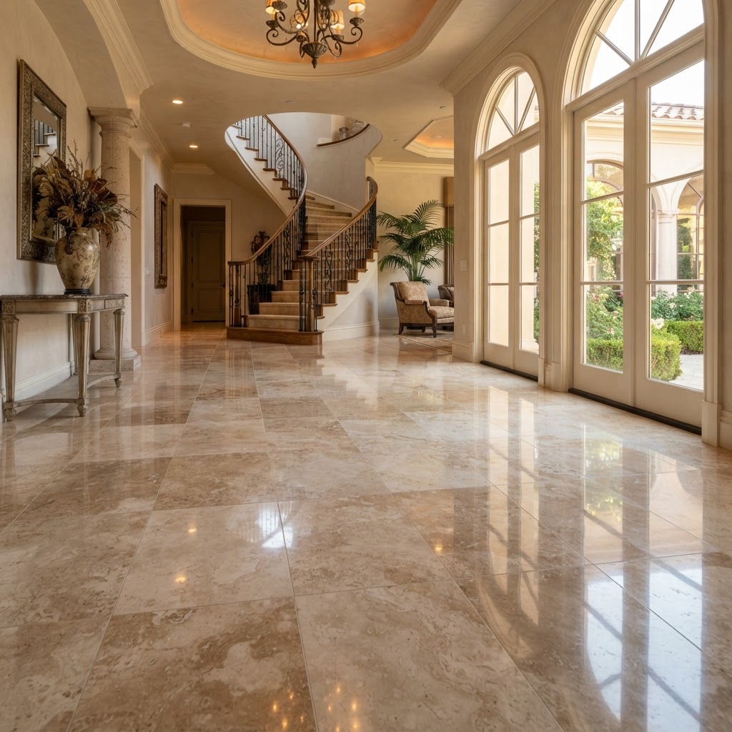 Natural Stone Clean & Polish
