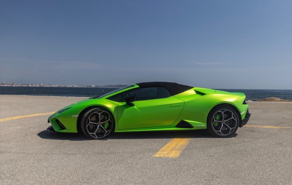 Lamborghini Huracán EVO Spyder exterior - DeGa Auto