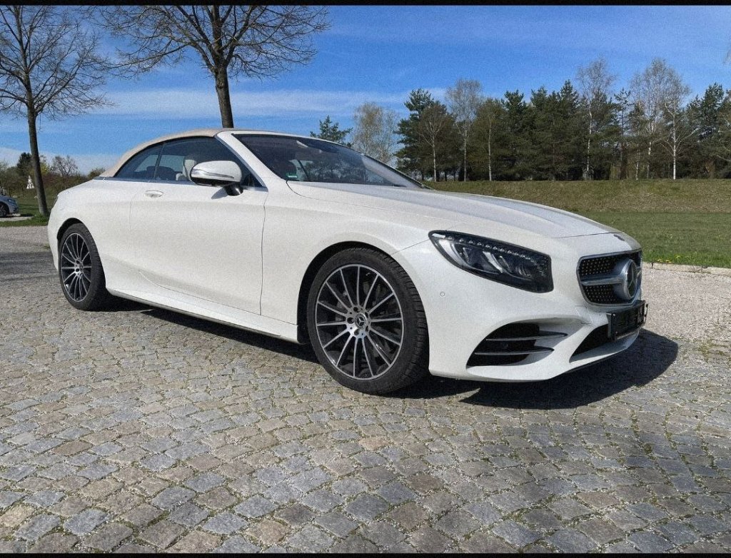 Mercedes-Benz S 560 Cabriolet rental courchevel - DeGa Auto