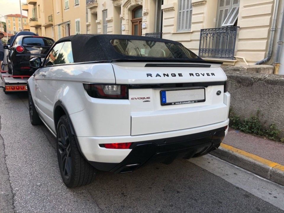 Range Rover Evoque Cabrio exterior - DeGa Auto