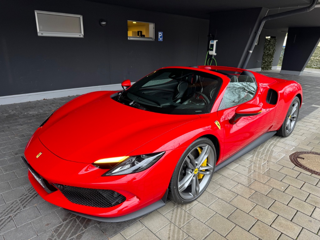 Ferrari 296 GTS Spider rental courchevel - DeGa Auto