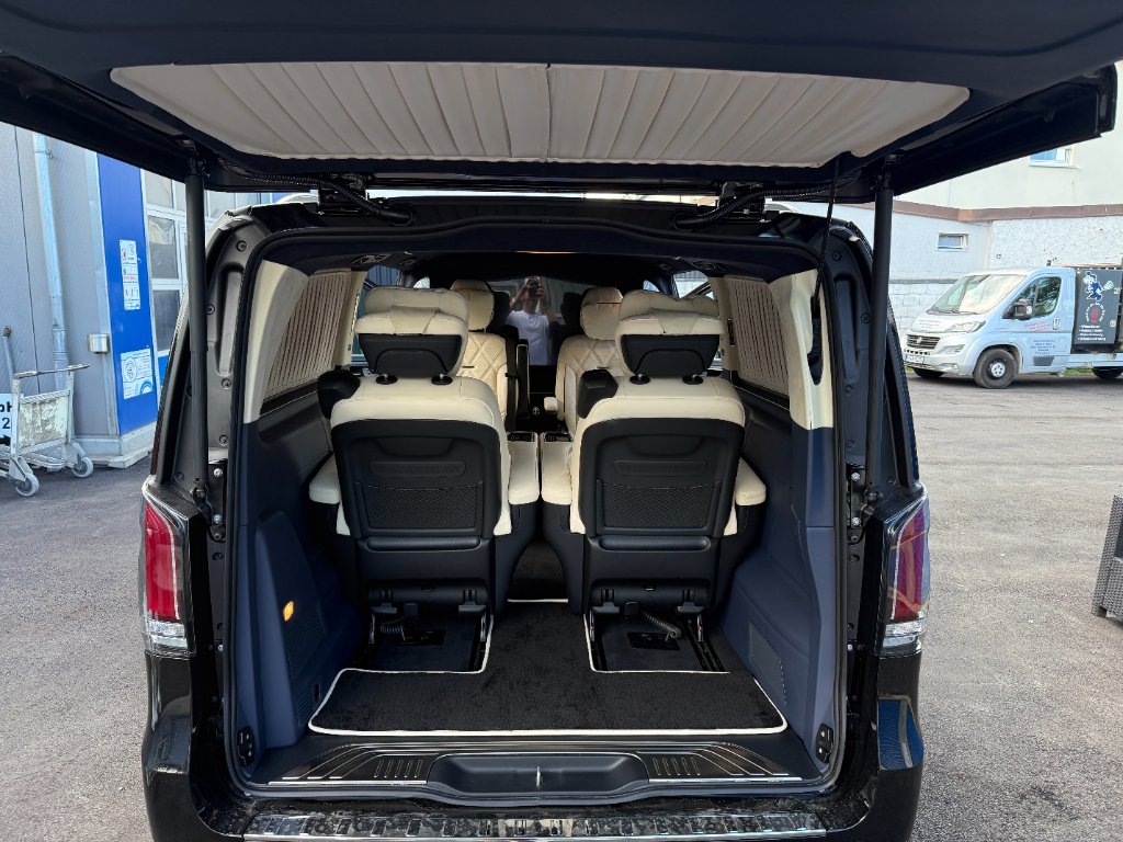 Mercedes-Benz V 300 d 4x4 Extralong VIP AVERS side profile - DeGa Auto