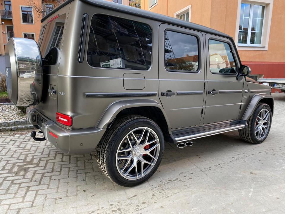 Mercedes-AMG G 63 Matte Grey rear view - DeGa Auto