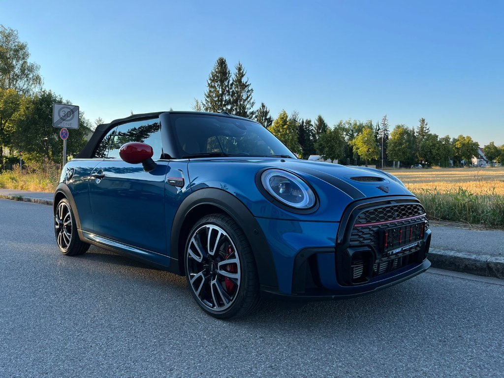 MINI John Cooper Works Cabrio (Blue) exterior - DeGa Auto