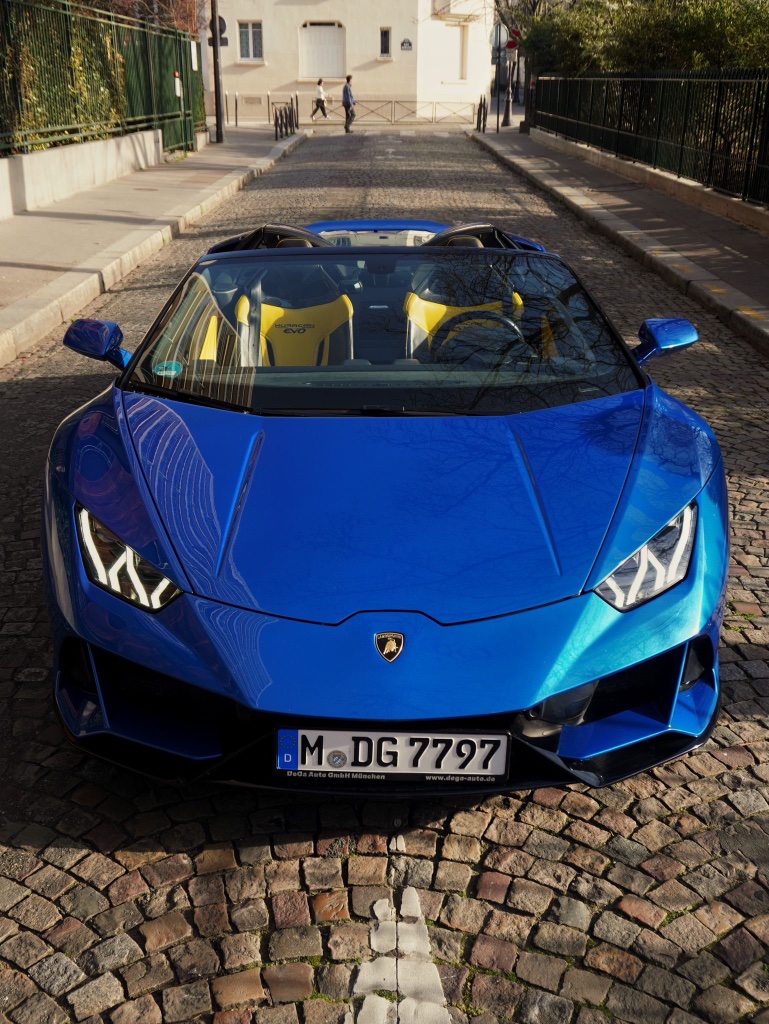 Lamborghini Huracán EVO Spyder exterior - DeGa Auto