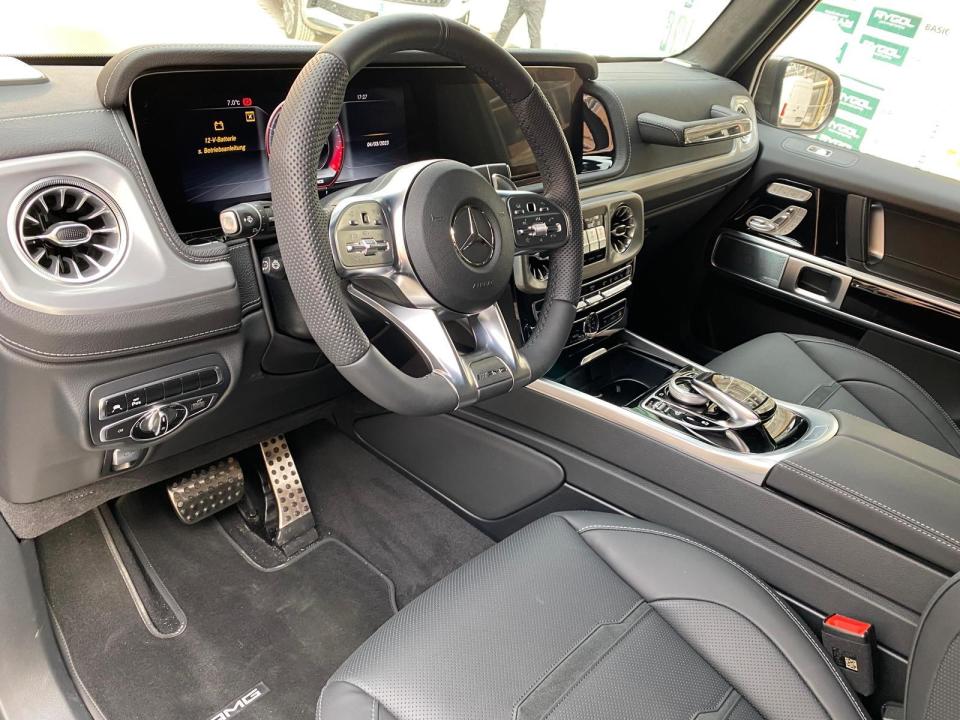 Mercedes-AMG G 63 Matte Grey side profile - DeGa Auto