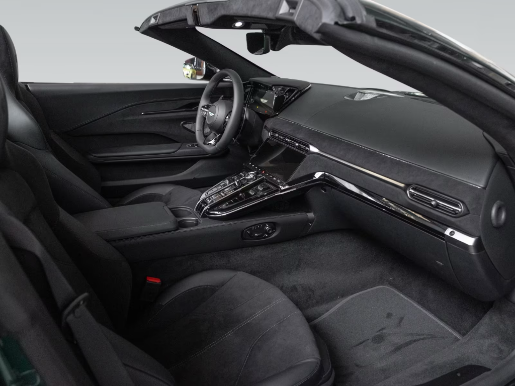 Aston Martin Vantage V8 Spider side profile - DeGa Auto