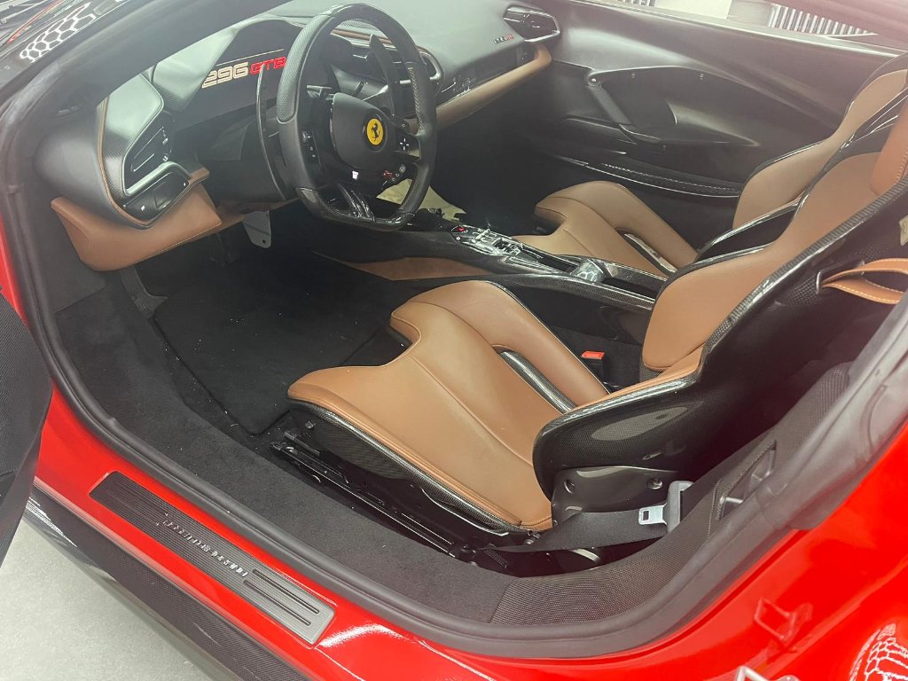 Ferrari 296 GTB side profile - DeGa Auto