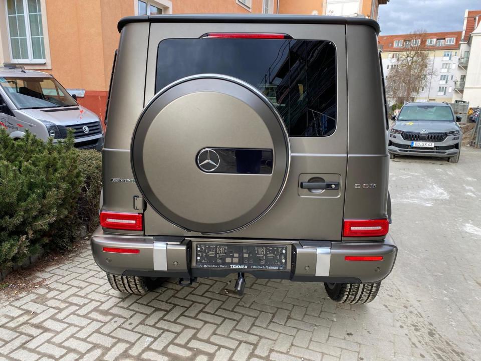 Mercedes-AMG G 63 Matte Grey interior - DeGa Auto