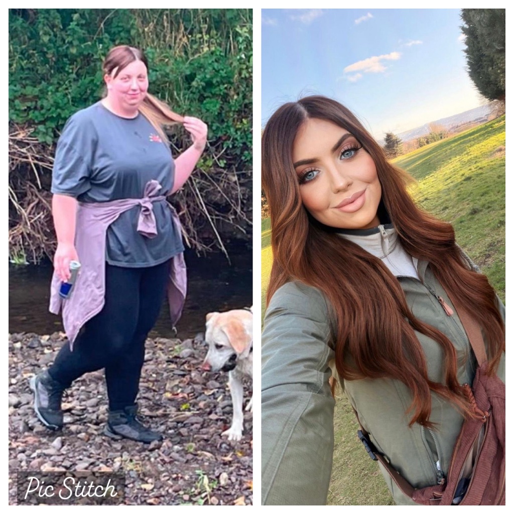 Louisa Bailiff before and after transformation