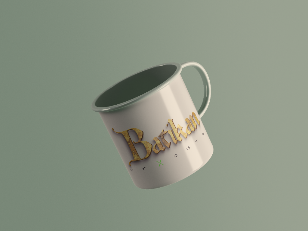 Batikan Enamel Cup