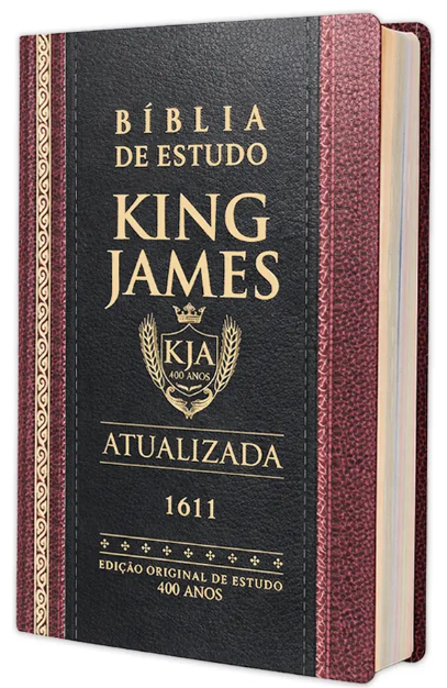 Capa: Bíblia de Estudo King James Atualizada