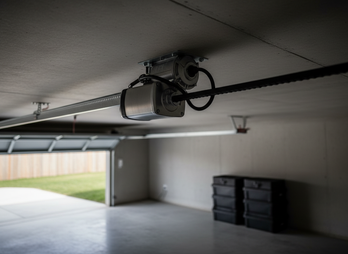 Modern smart garage door opener system