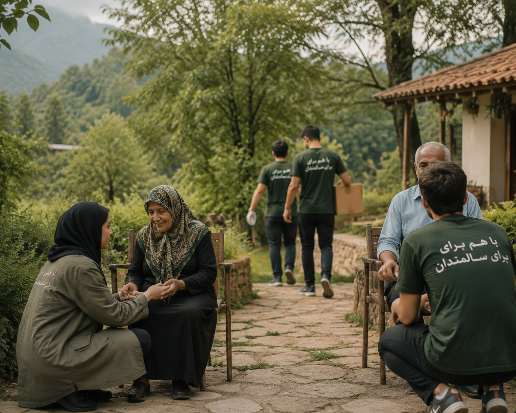 برنامه مراقبت و همراهی با سالمندان