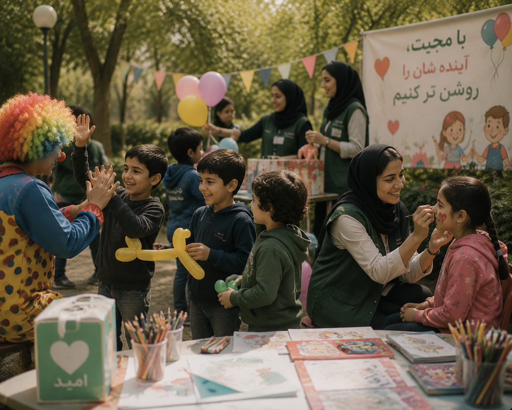 جشن امید برای کودکان تحت سرپرستی
