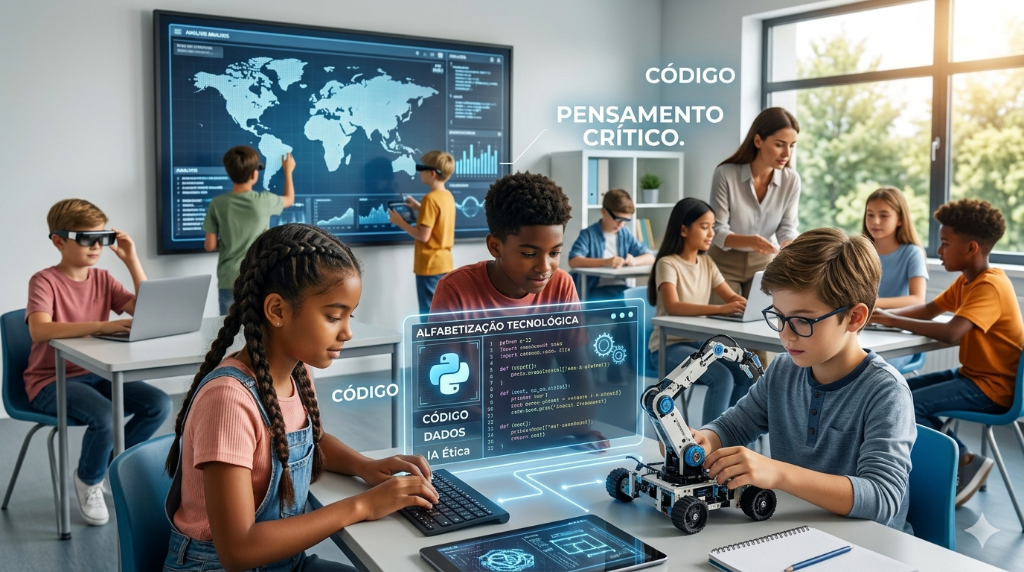 Tecnologia Não é Acessório, é Alfabetização