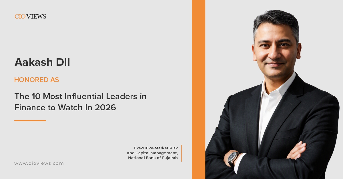 CIO Views — Aakash Dil honored as one of The 10 Most Influential Leaders in Finance 2026