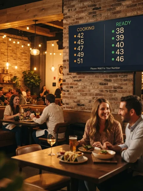 OrderReady digital display board