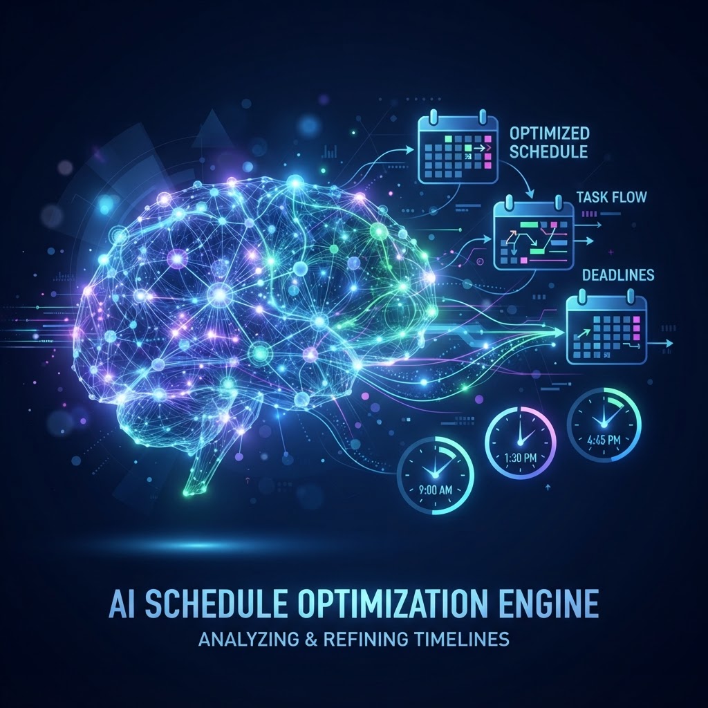 AI Generates the Schedule