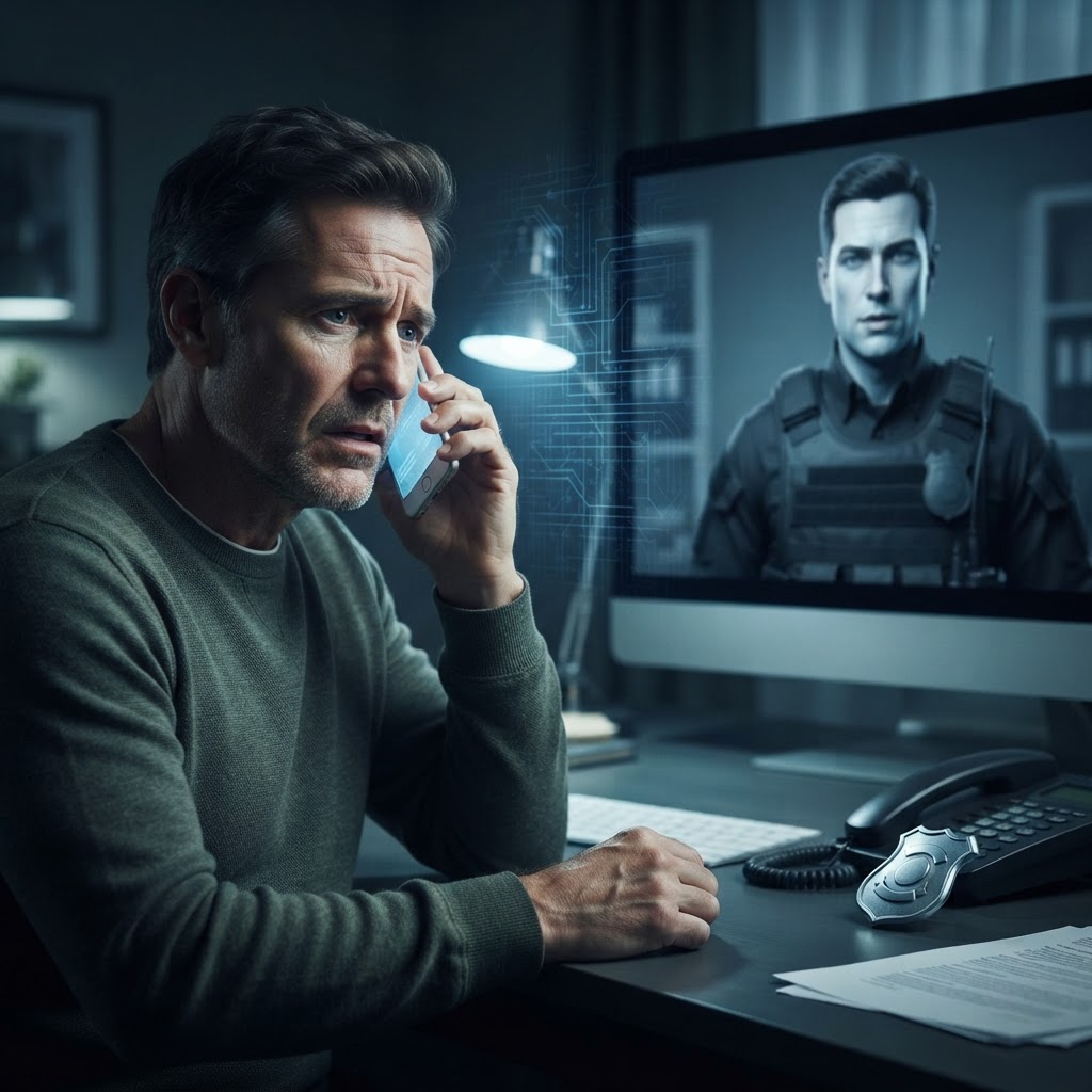 FBI Warning Regarding Scammers Impersonating Law Enforcement Officers Using AI Tools