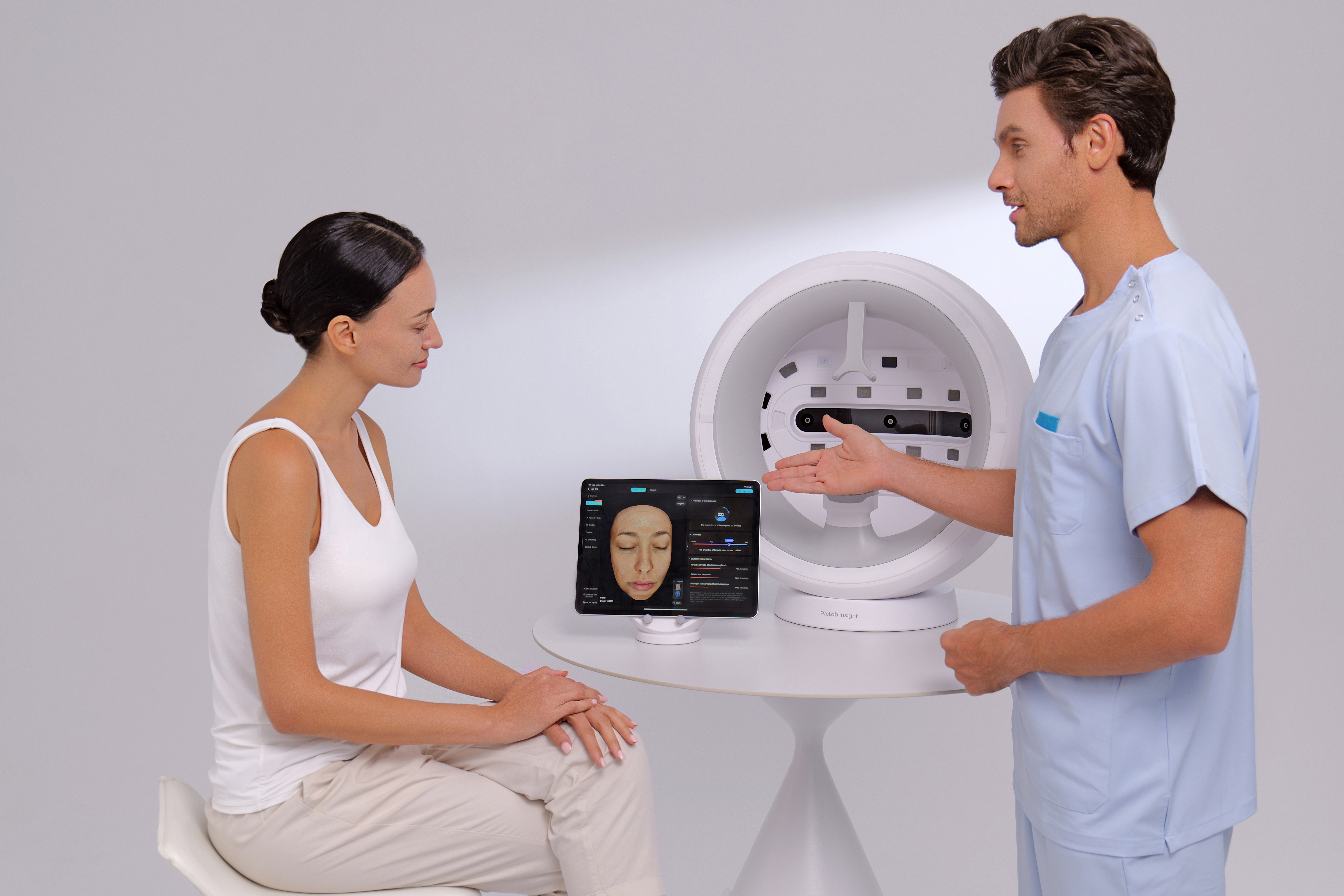 Skin consultation with EVE-M