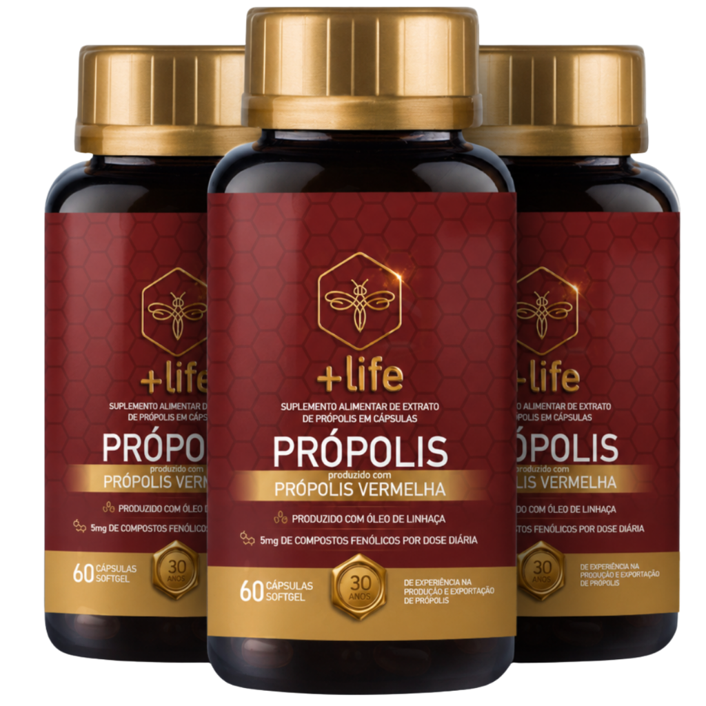 Própolis Vermelha +Life