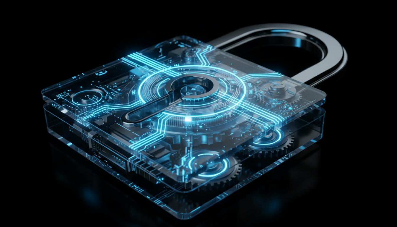Abstract cybersecurity visualization