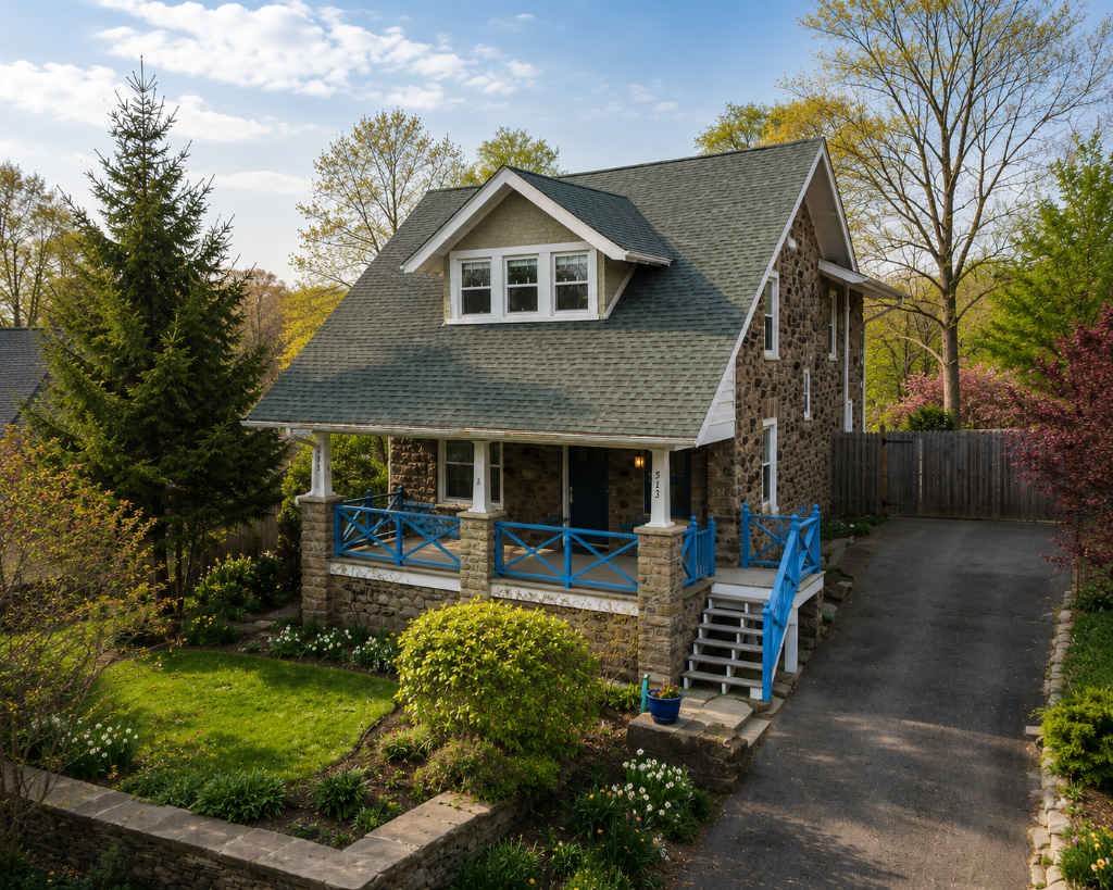 Shingle Replacement project in East Falls