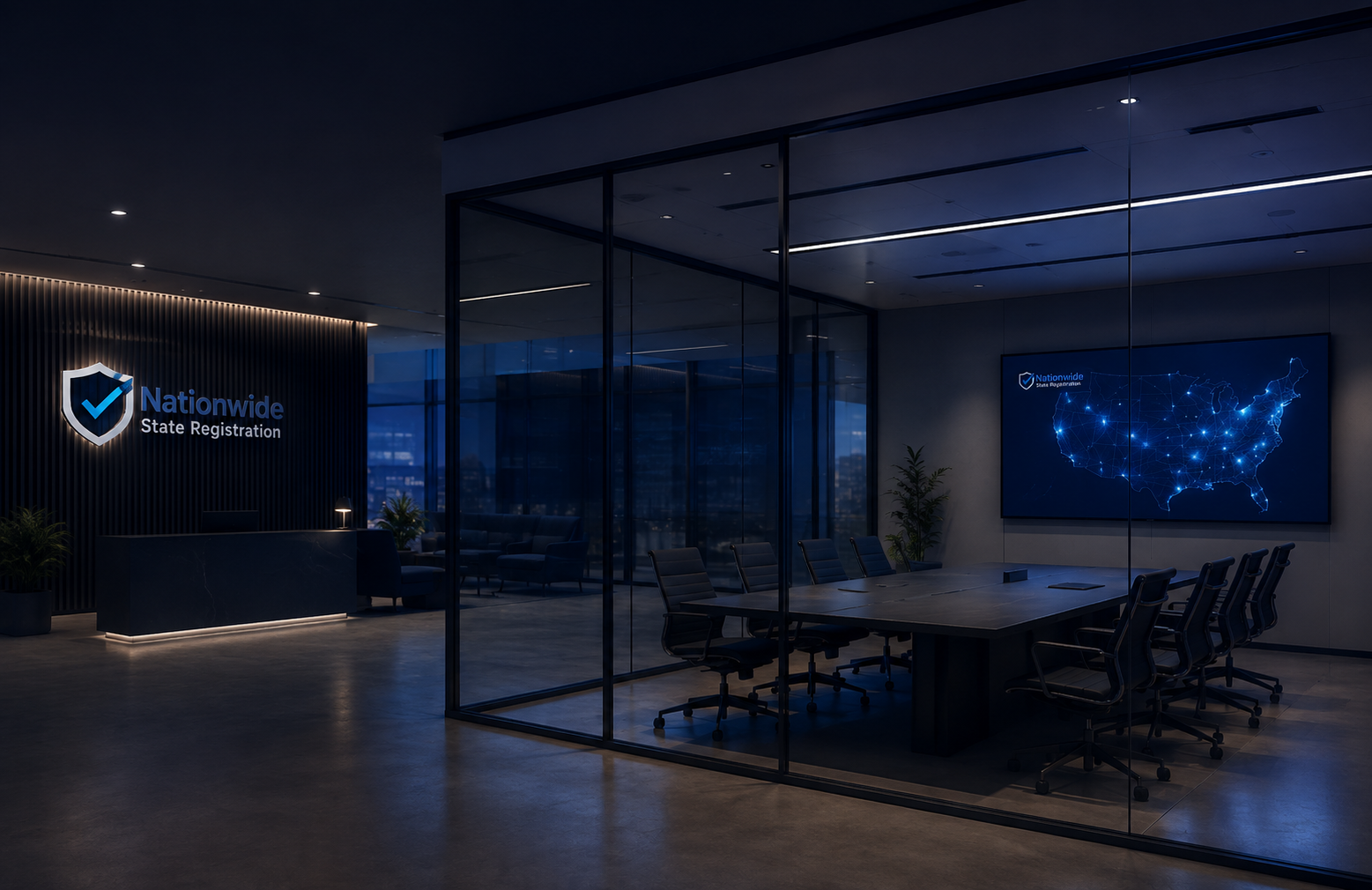 Symmetrical aerial view of transport fleet representing logistics precision and nationwide operations