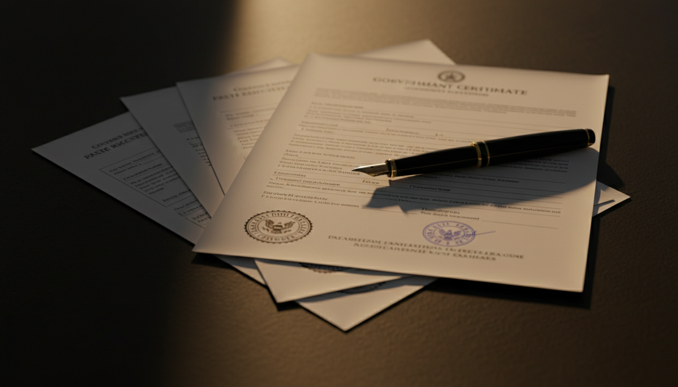 Tier 1 — Initial State Entry compliance documentation