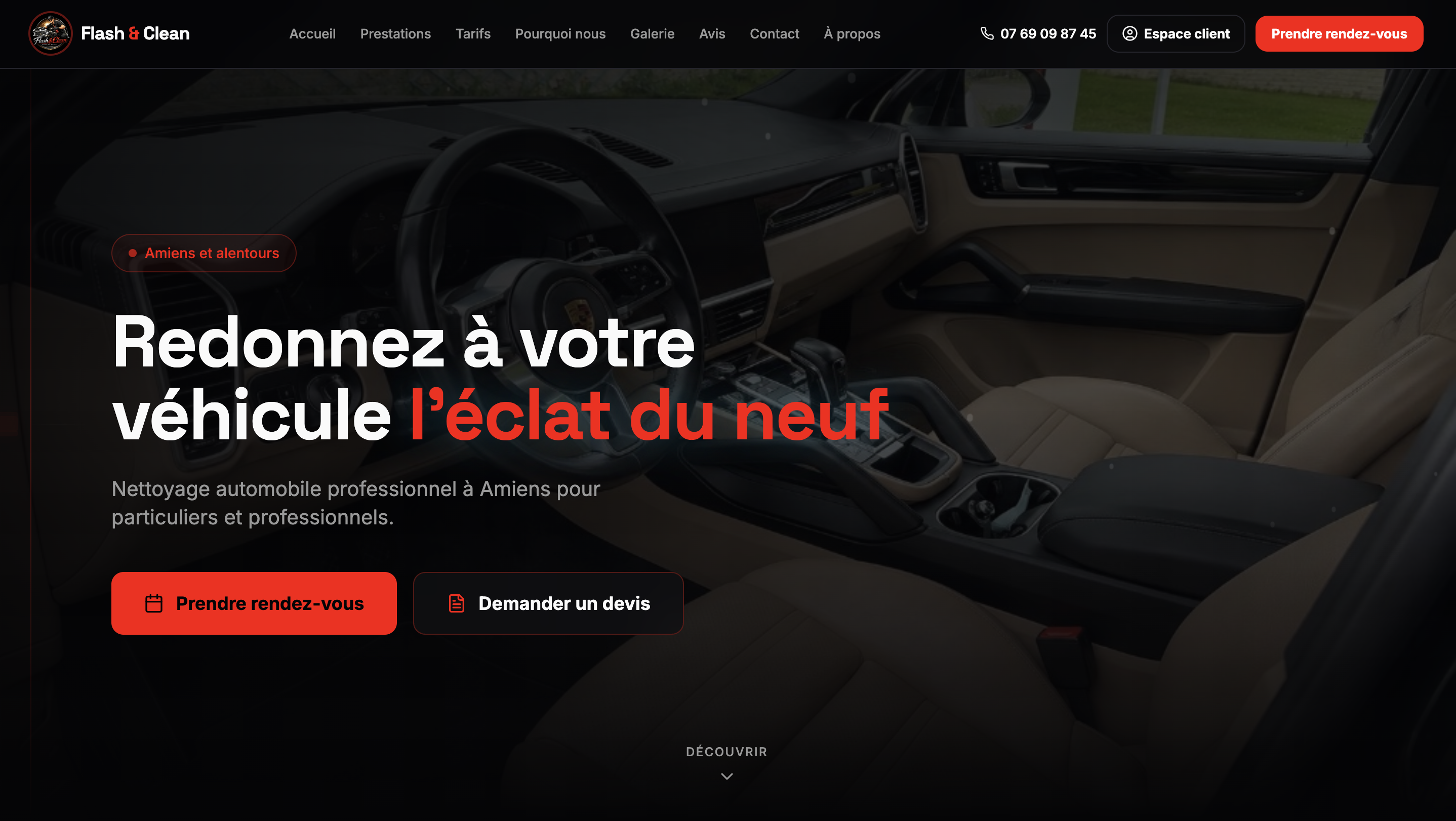 Flash & Clean Detailing — Réalisé par Truffert Digital