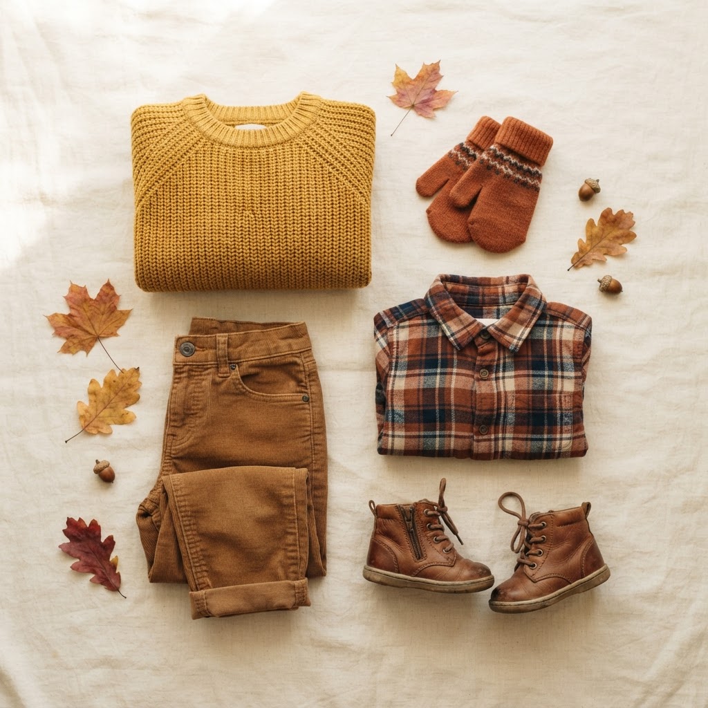 Children's fall clothing