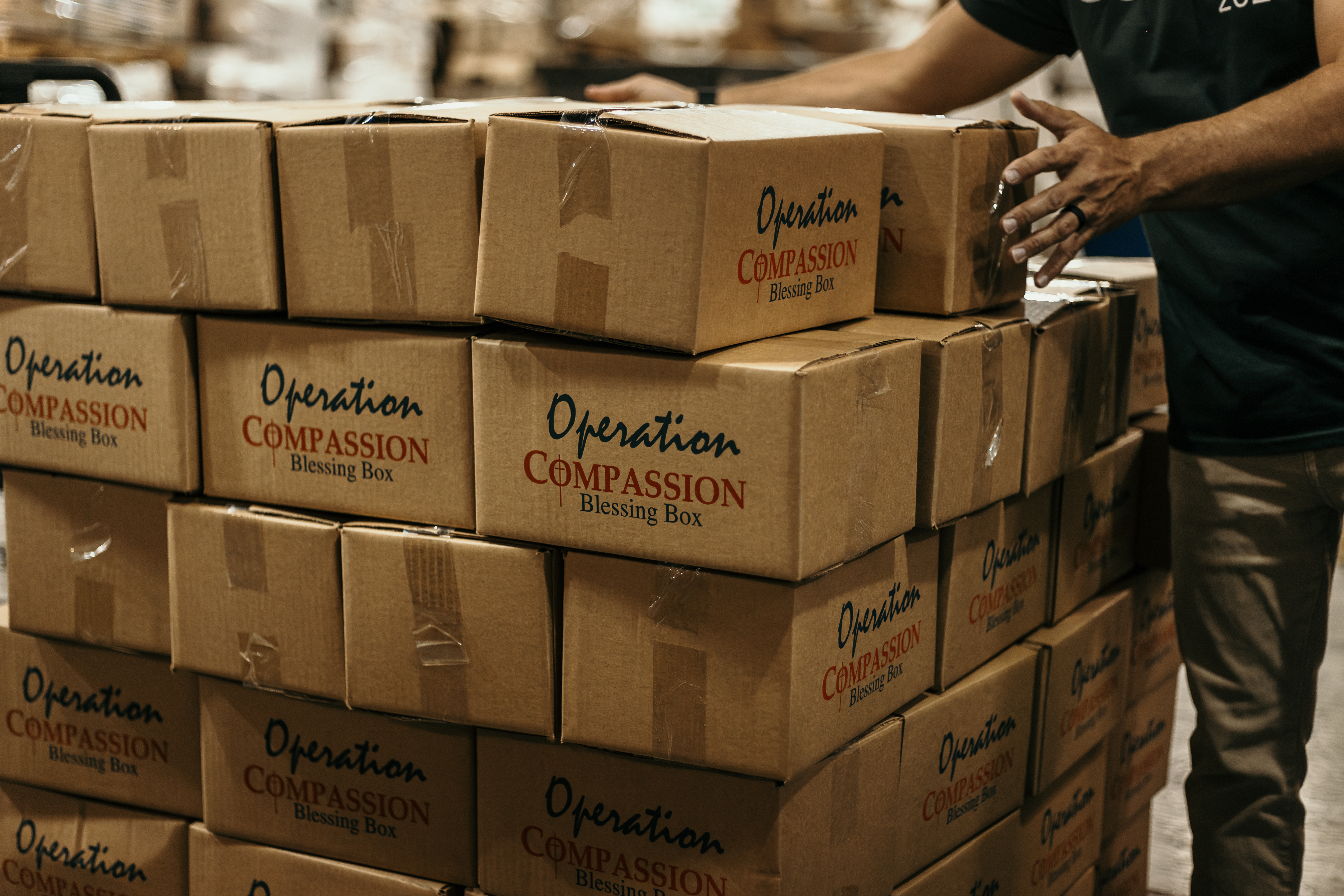 Operation Compassion warehouse operations