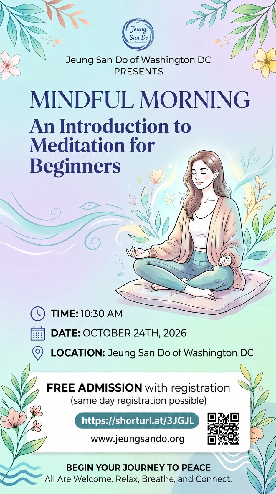 Mindful Morning event flyer