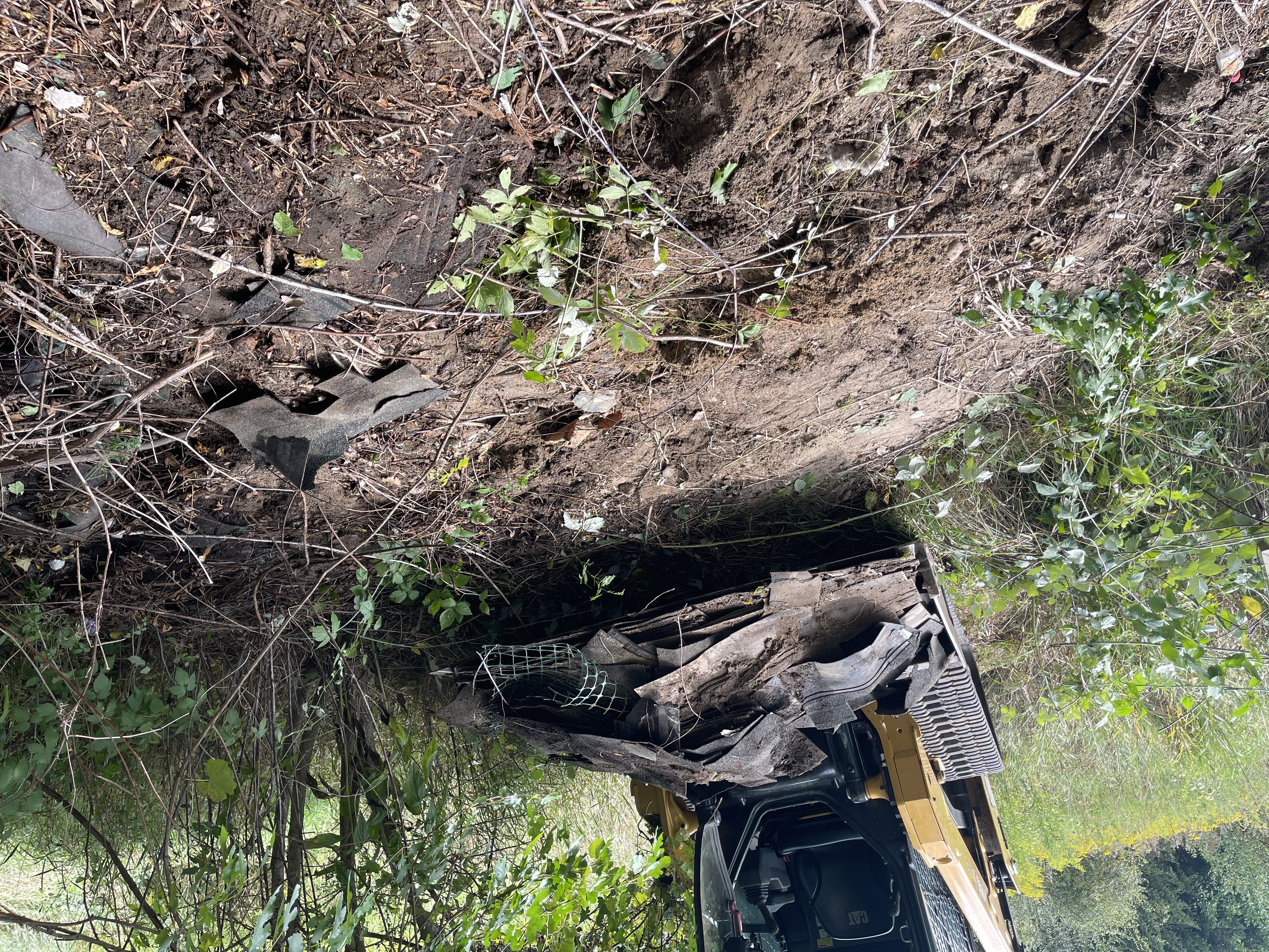 Skid-Steer Site Cleanup — SwiftLine Junk Removal project in Hastings, Michigan
