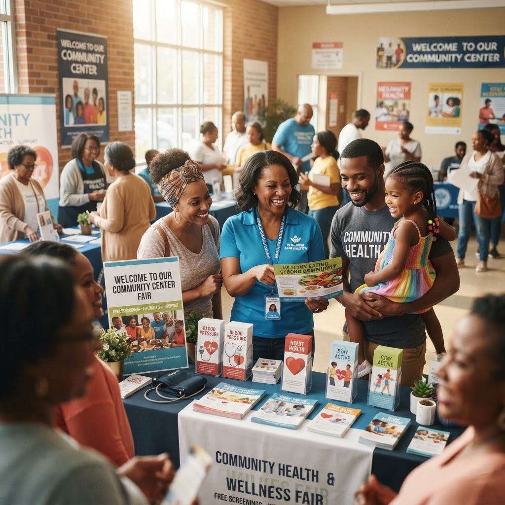 Community health and wellness fair