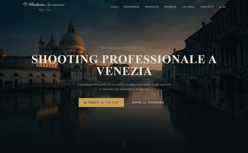 Shooting a Venezia