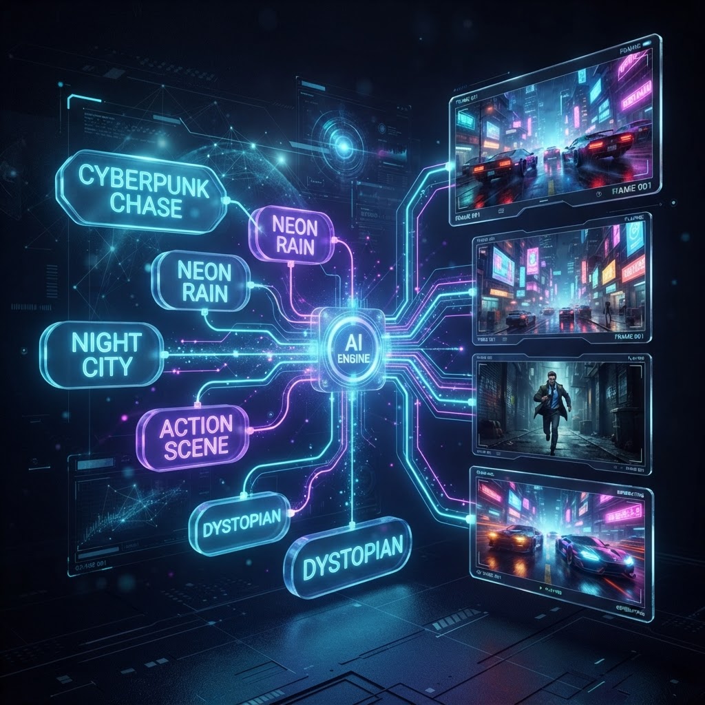 Visualisierung von Prompt-Engineering für KI-gestützte Video-Generation