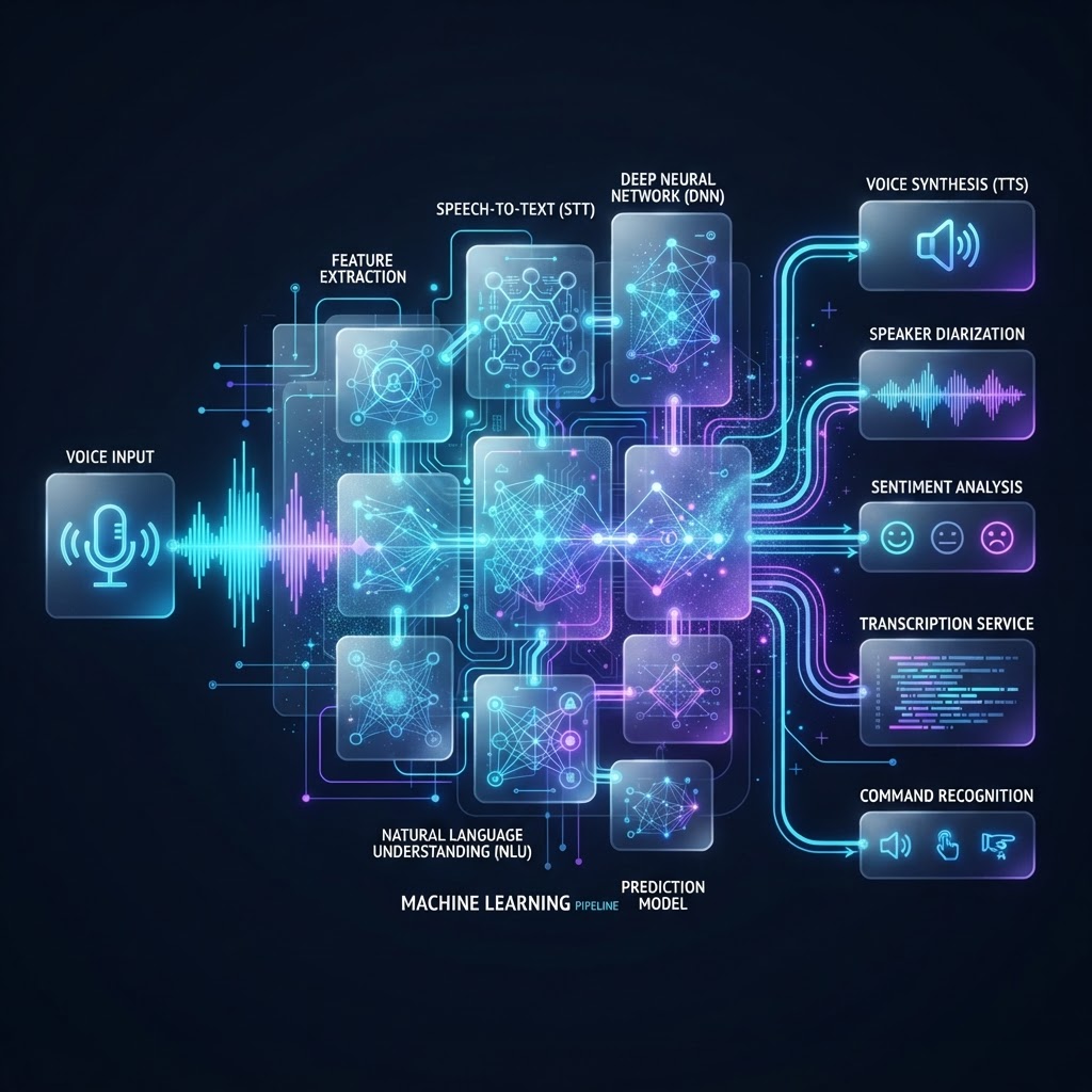 Systemarchitektur für multimodale Emotion AI und Sentiment Analyse