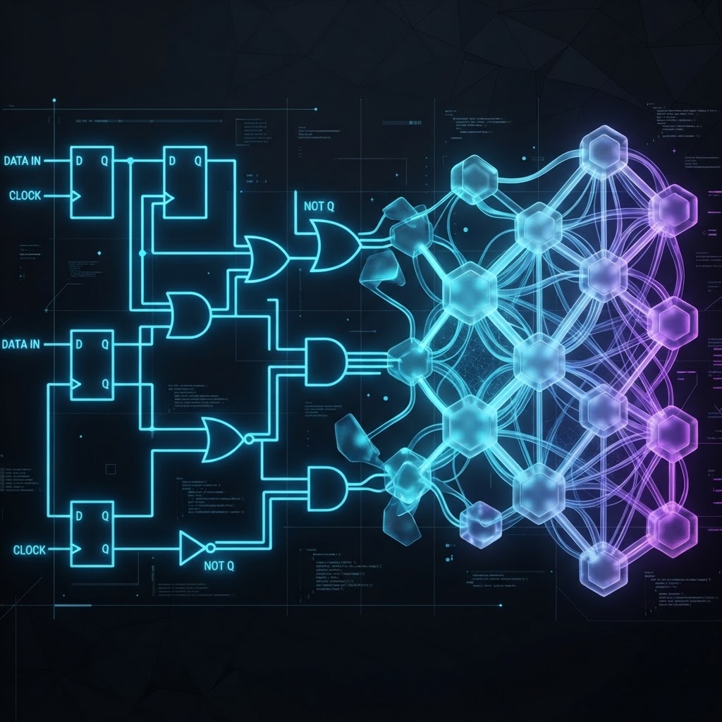 Technisches Diagramm von sequenziellen KI-Knotenpunkten in einem Prompt-Chain.