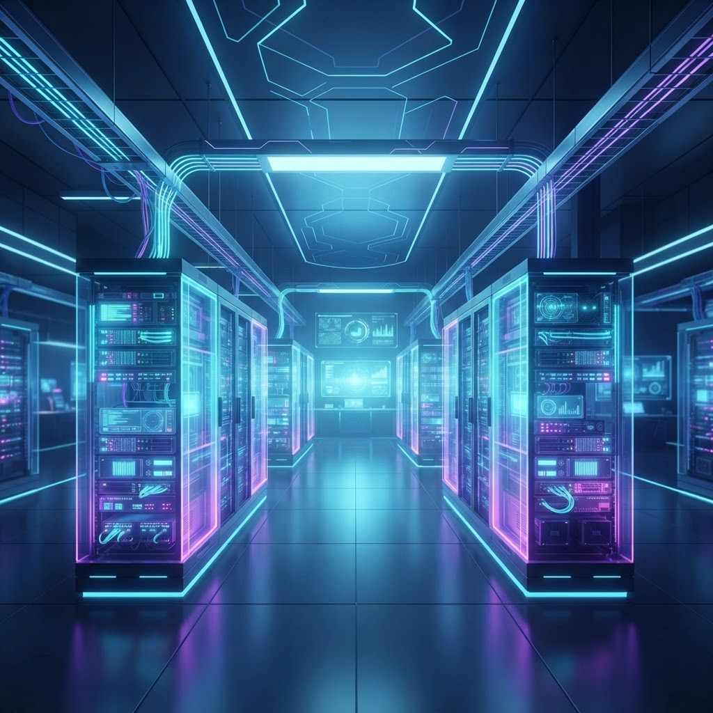 Moderne europäische Rechenzentren bilden das Rückgrat der Sovereign AI Infrastruktur