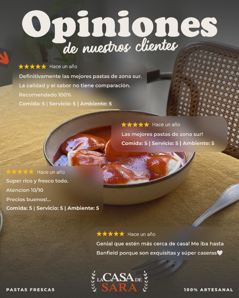 Opiniones - de nuestros clientes