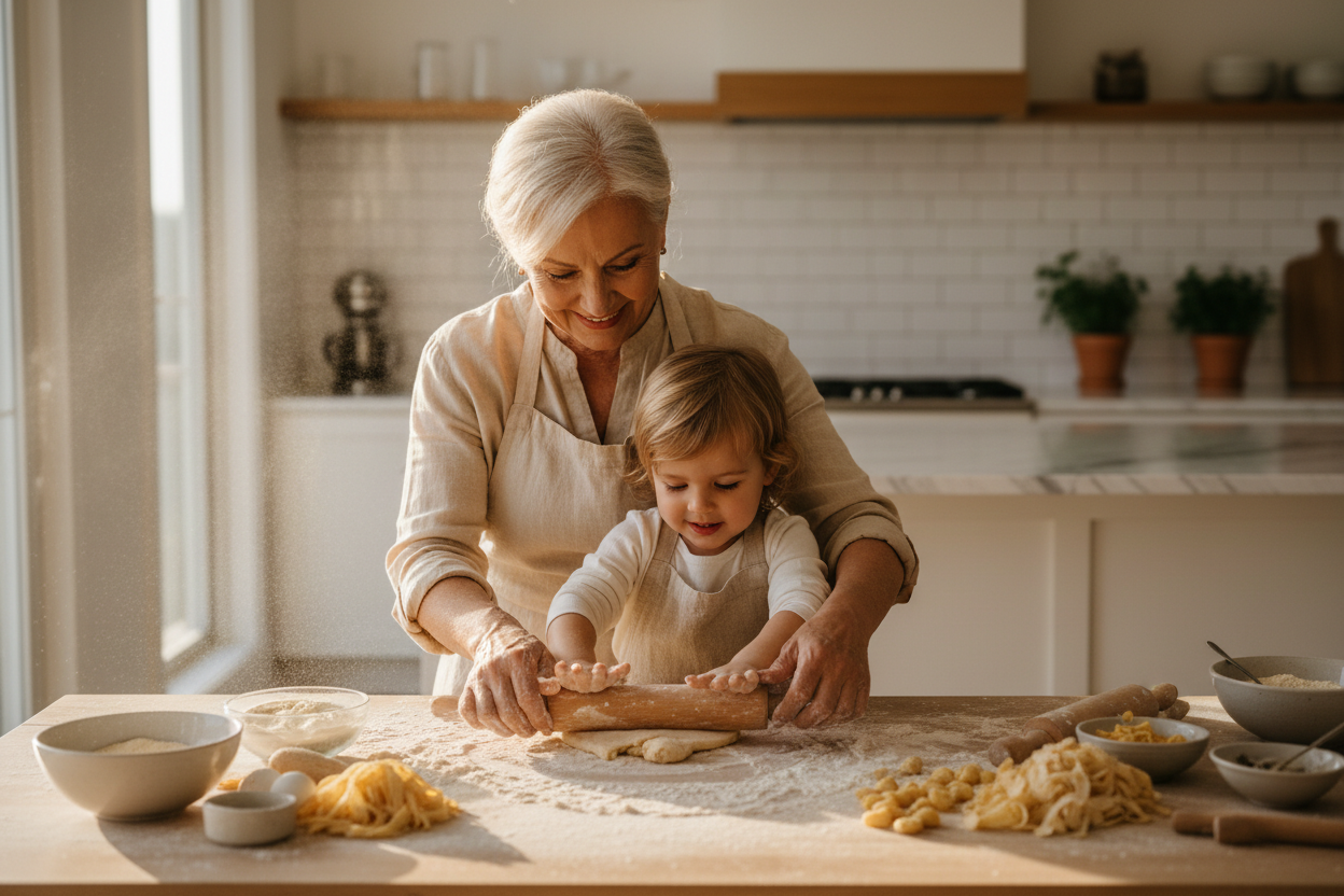 Tradición familiar en la elaboración de pastas caseras