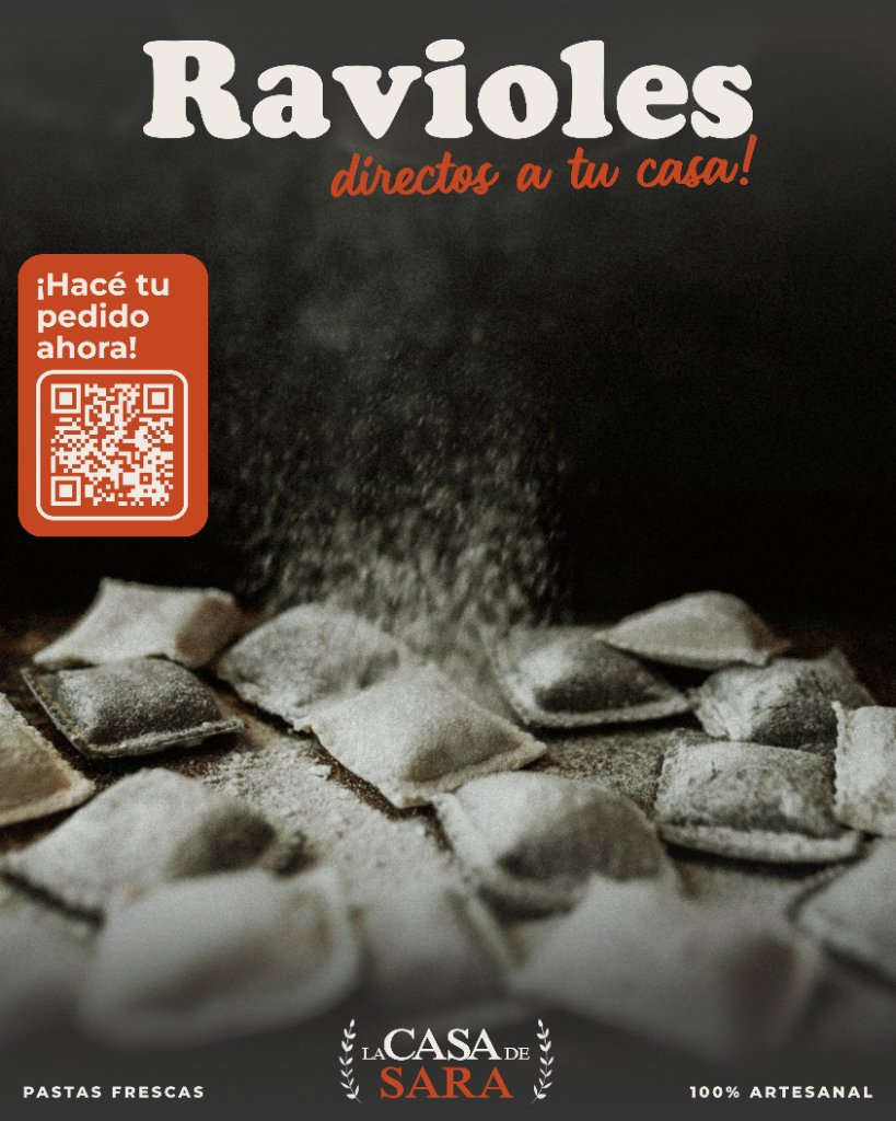 Ravioles - directos a tu casa!